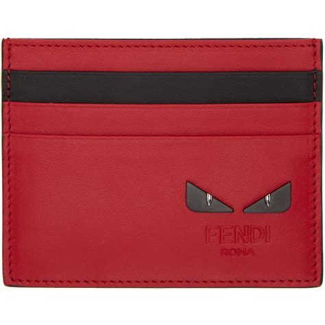 fendi card case price|Fendi leather card holder.